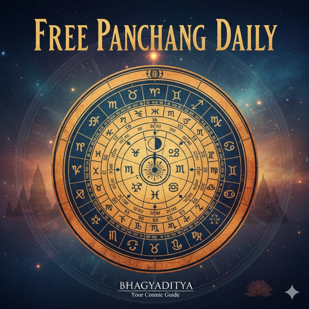 Daily Panchangam by Bhagyaditya