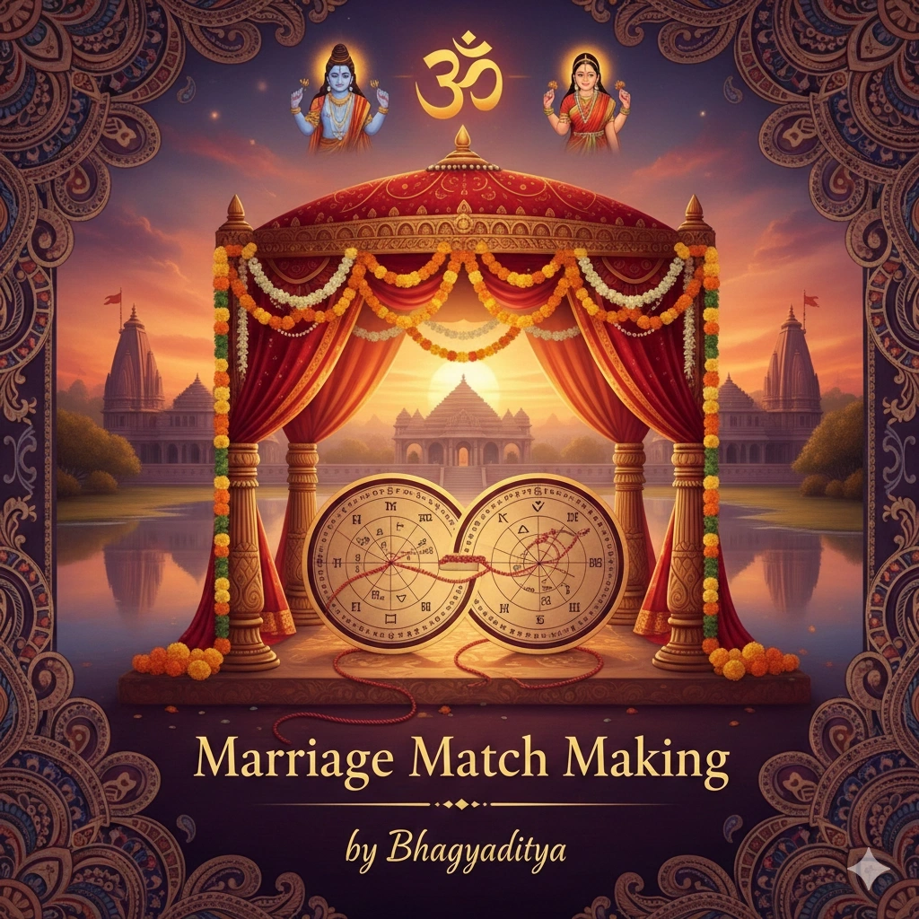 Kundli Matching for Marriage by Bhagyaditya